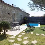 La Palmyre - Maison Mitoyenne En Pierres - Avec Piscine Privee فيلة *