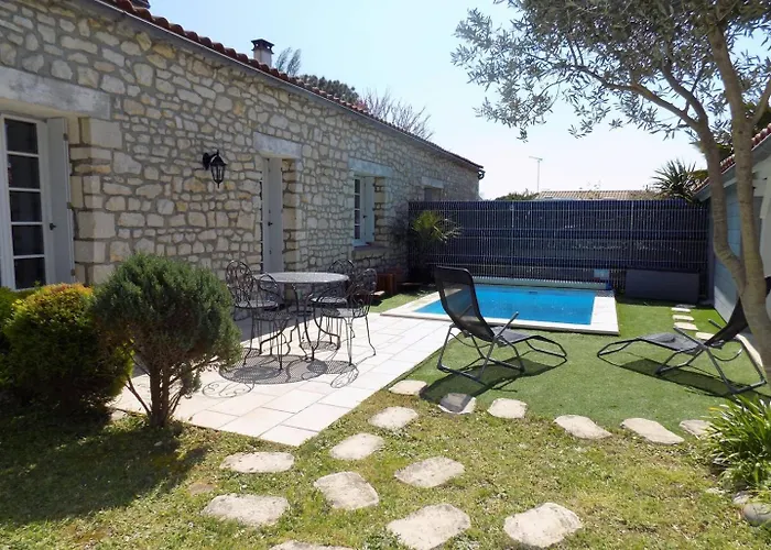 La Palmyre - Maison Mitoyenne En Pierres - Avec Piscine Privee Βίλα *